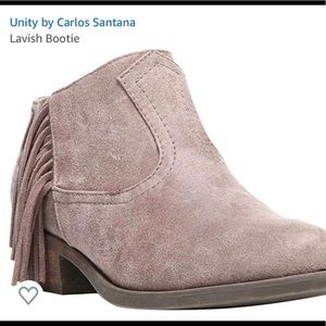 Ankle Fringe Booties